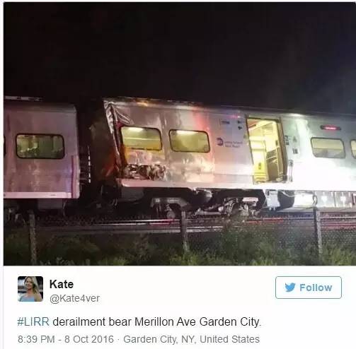 10·8紐約列車脫軌事故
