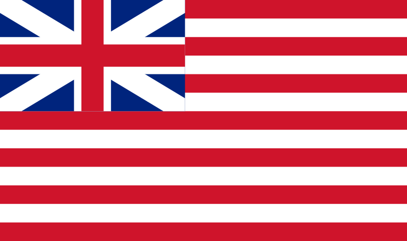 1707年至1801年的公司旗幟