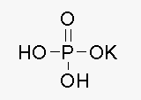 磷酸一鉀 結構式