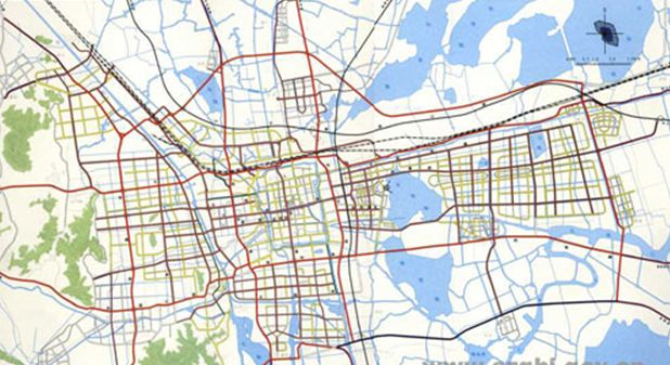 蘇州城市道路規劃圖