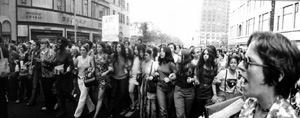 紐約婦女為爭取平等權利舉行示威遊行