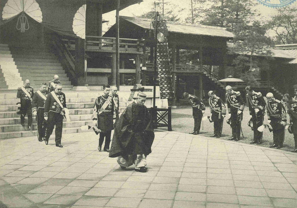 1934年參拜靖國神社