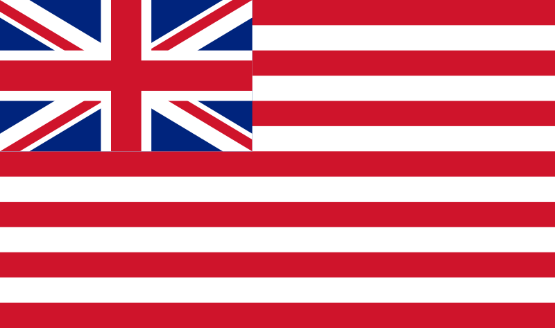 1801年至1874年結業前的公司旗幟