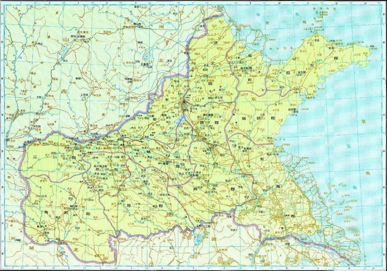 琅琊郡地圖