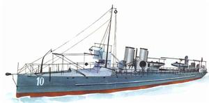 西班牙“N.10“號魚雷艇