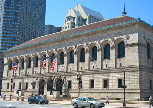 波士頓圖書館