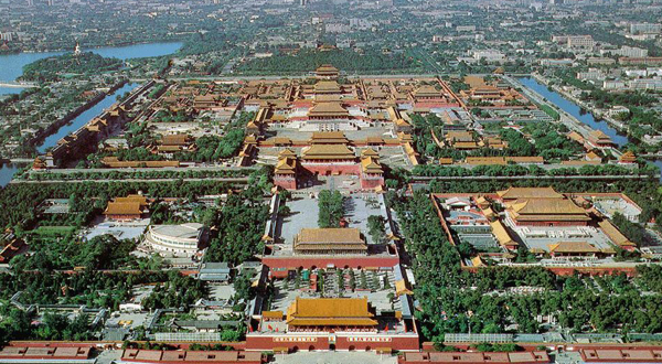 北京故宮鳥瞰