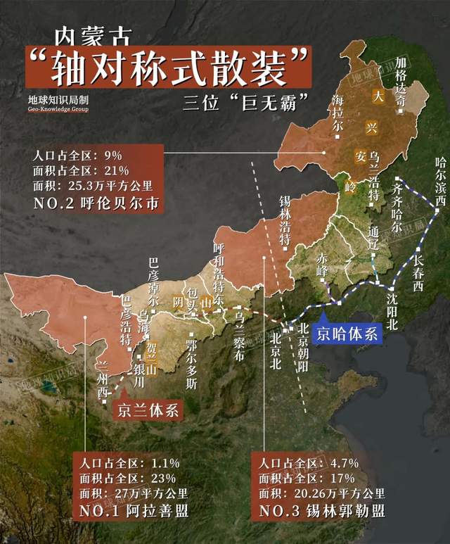 驚人巧合？內蒙古的形狀居然別有深意 | 地球知識局