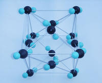 乾冰的分子模型