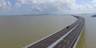 港珠澳大橋橋面景觀