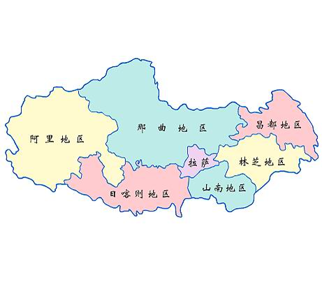西藏行政區劃