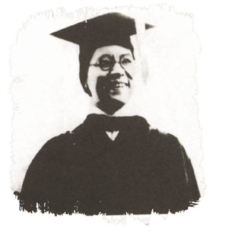吳貽芳獲美國密執安大學生物學博士學位
