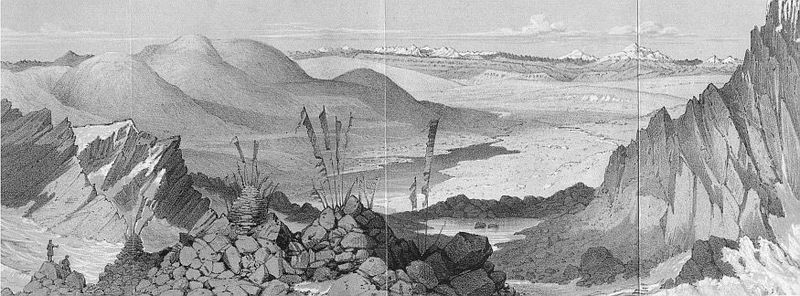 1849年11月胡克在喜馬拉雅山