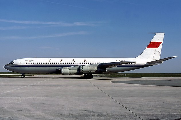 中国民航的波音707客机