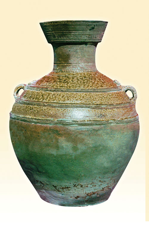青釉陶壺