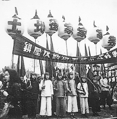 1951年“三八”婦女節廣州市郊區的女民兵