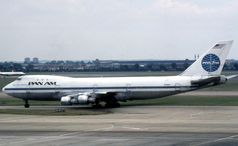 泛美航空公司的波音747-100型