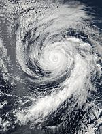 颶風西莉亞 衛星雲圖