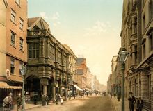 1895年的埃克塞特城街景
