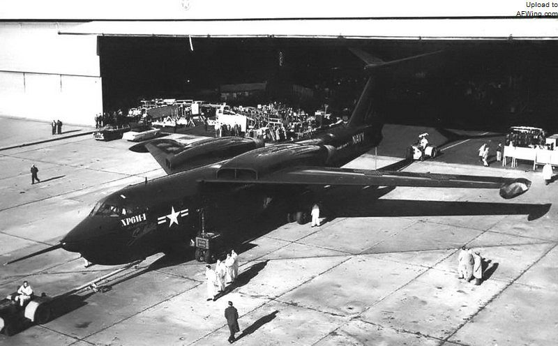 1955年11月邀媒體見證第二架XP6M-1下線