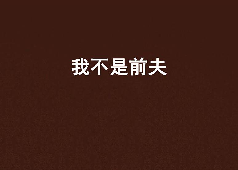 我不是前夫 我不是前夫