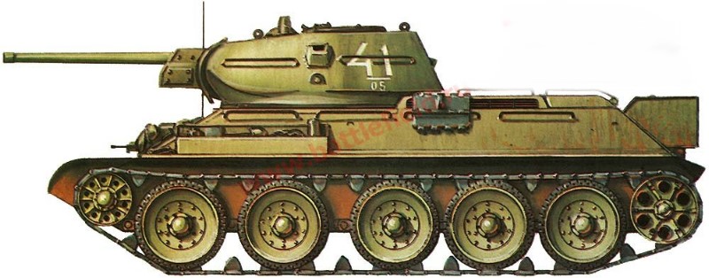 112廠產1942年型T-34/76