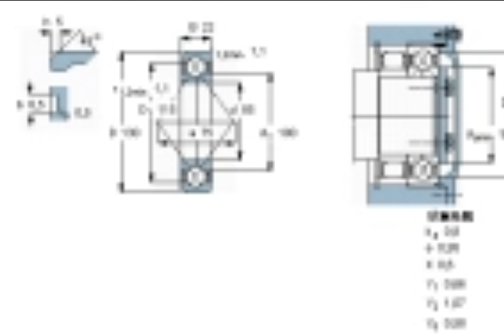 SKF QJ1017N2MA軸承 SKF QJ1017N2MA軸承