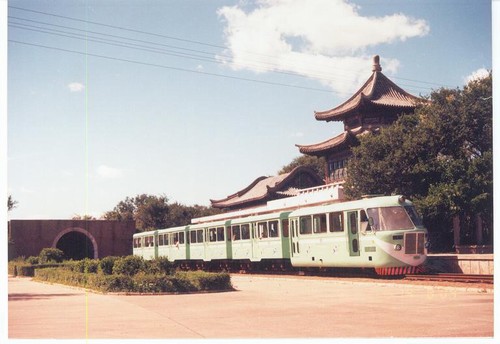 明月島風景區兒童遊覽列車