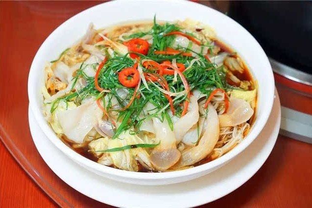 白灼鵝腸 白灼鵝腸