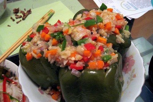 百花釀青椒 百花釀青椒