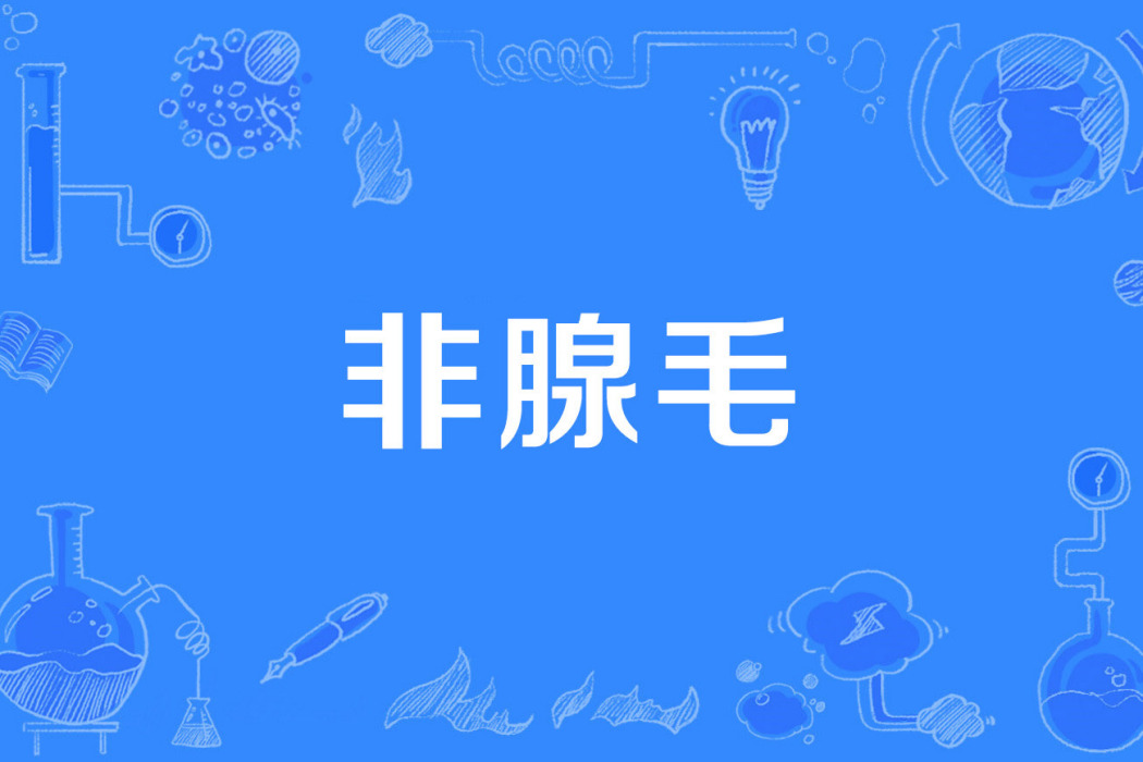 非腺毛 非腺毛