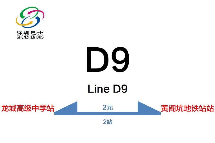 深圳公交D9路 深圳公交D9路