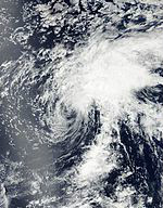 熱帶風暴埃拉  衛星雲圖