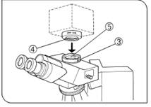 顯微鏡攝像頭的連線示意圖