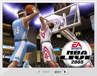 《NBA LIVE》遊戲畫面