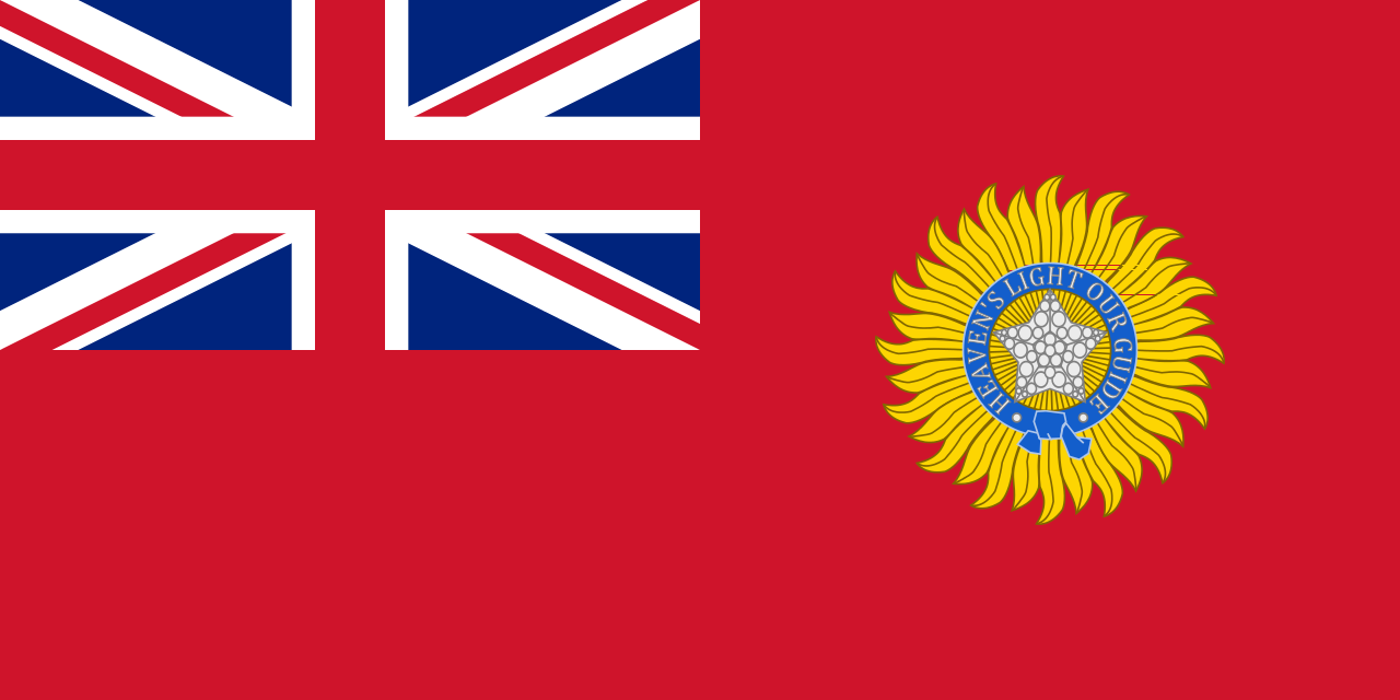 英屬印度旗幟（1880–1947）