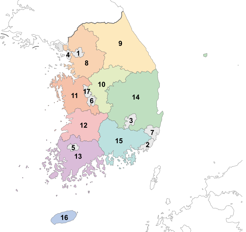 韓國地理