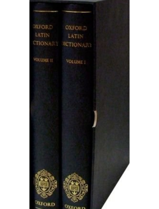 Oxford Latin Dictionary Oxford Latin Dictionary