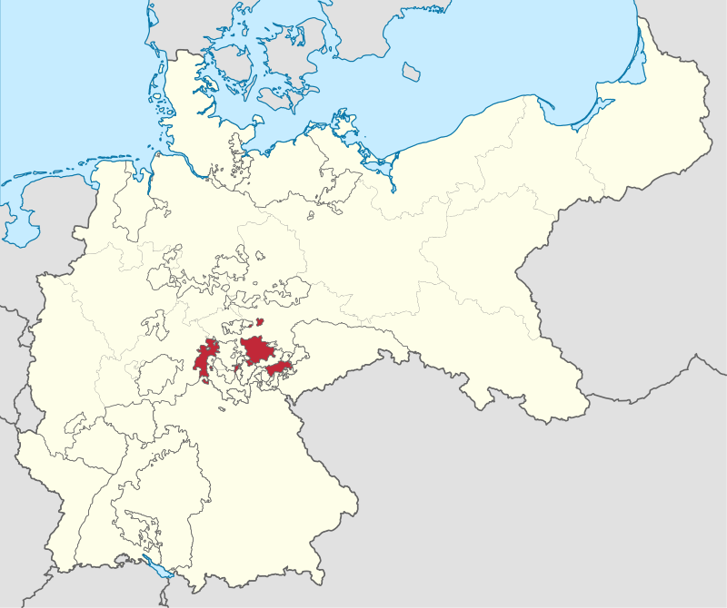 薩克森·魏瑪·艾森納赫大公國在帝國的位置