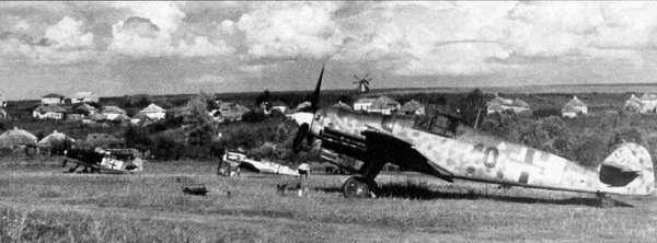 JG 52在庫爾斯克前線的Bf-109戰鬥機群