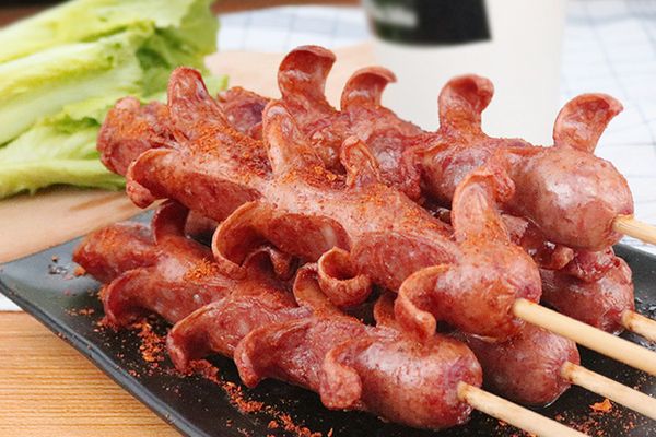 油炸香腸 油炸香腸