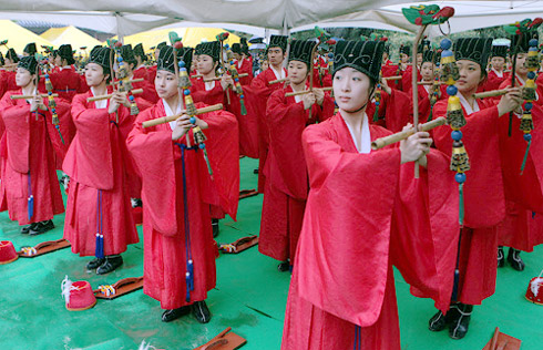 韓國宗廟祭禮的佾舞