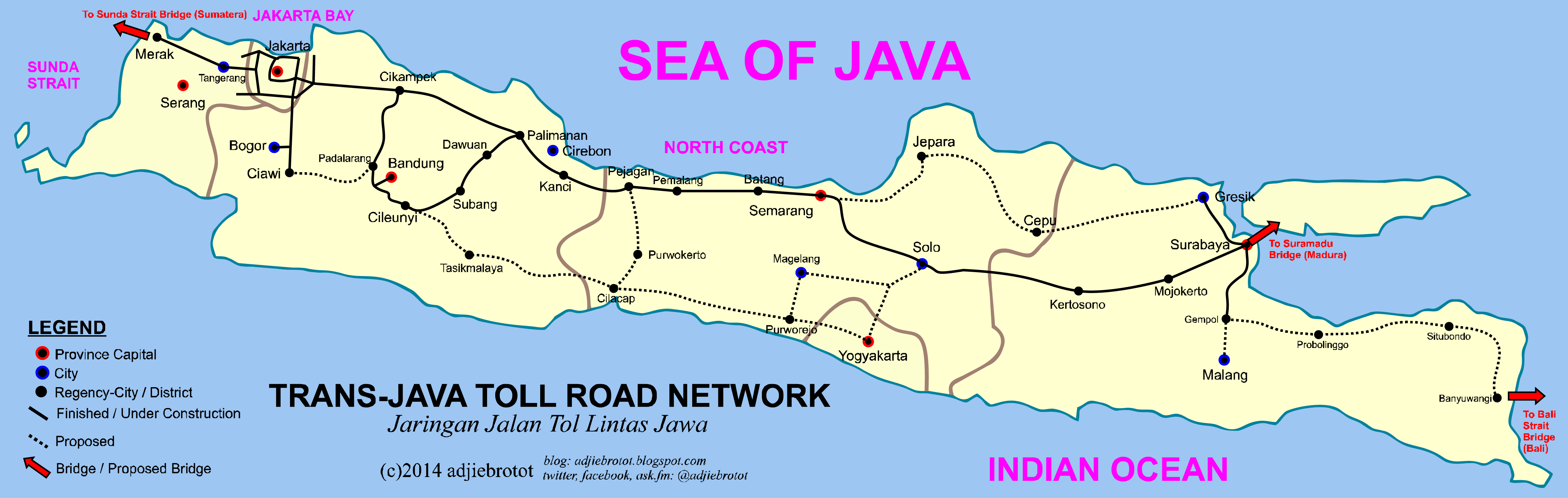跨爪哇高速公路（Trans-Java Toll Road）
