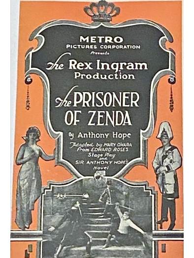 The Prisoner of Zenda(美國1922年Rex Ingram執導的電影) The Prisoner of Zenda(美國1922年Rex Ingram執導的電影)