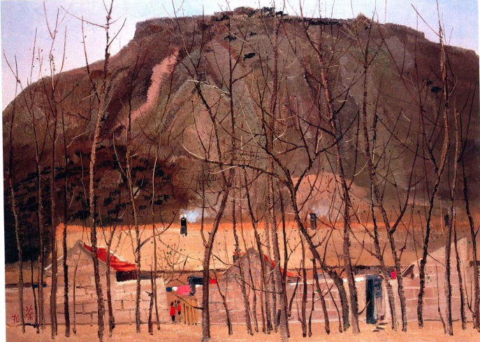 山村春暖 山村春暖