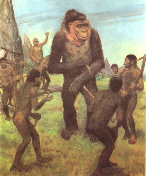巨猿與古人類