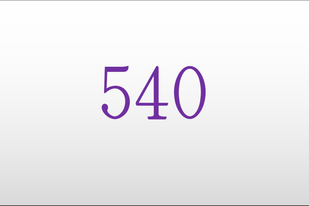 540 540