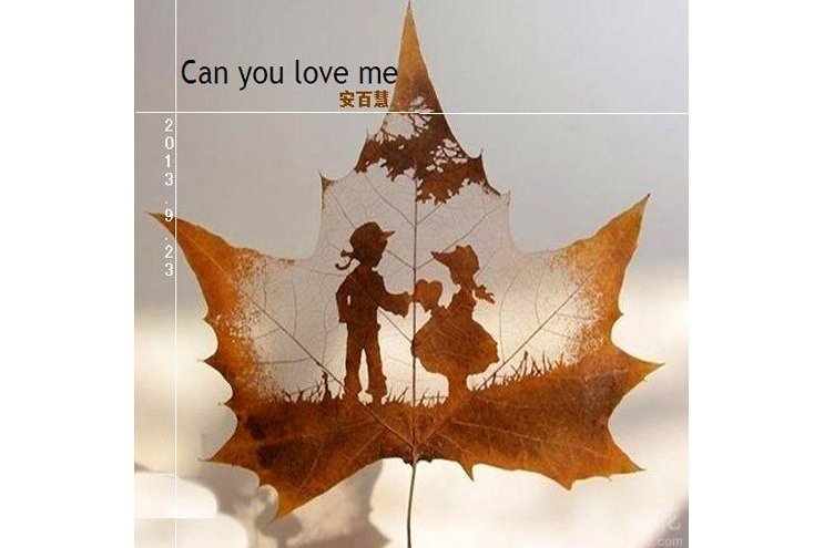 Can You Love Me Can You Love Me