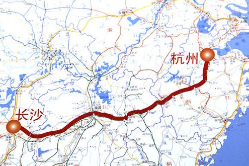杭長高速鐵路(杭長高鐵) 杭長高速鐵路(杭長高鐵)