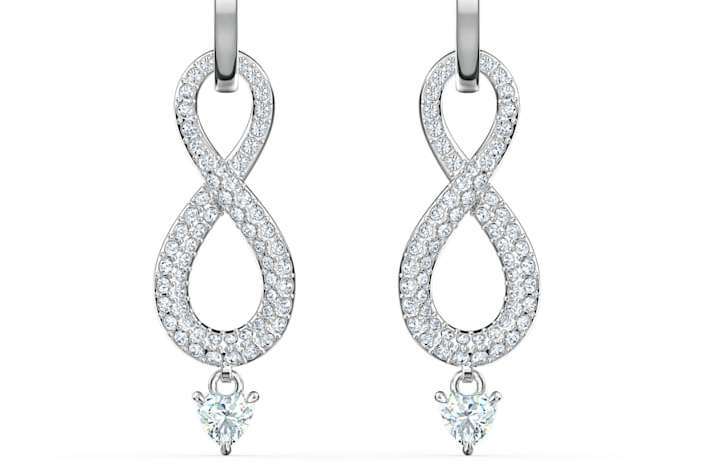 Swarovski Infinity 穿孔耳環 Swarovski Infinity 穿孔耳環